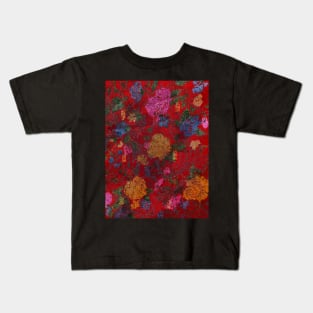 Crimson Silk Kids T-Shirt